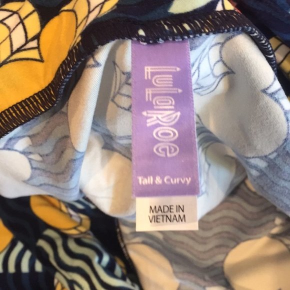 TC NWOT LuLaRoe Leggings DD11 3437 - Picture 3 of 3